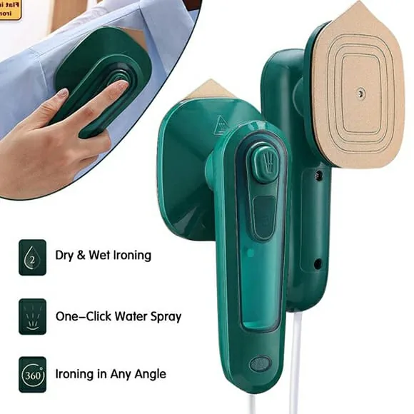 Mini Handheld Steam Iron – 2-in-1 Portable Garment Steamer image 2