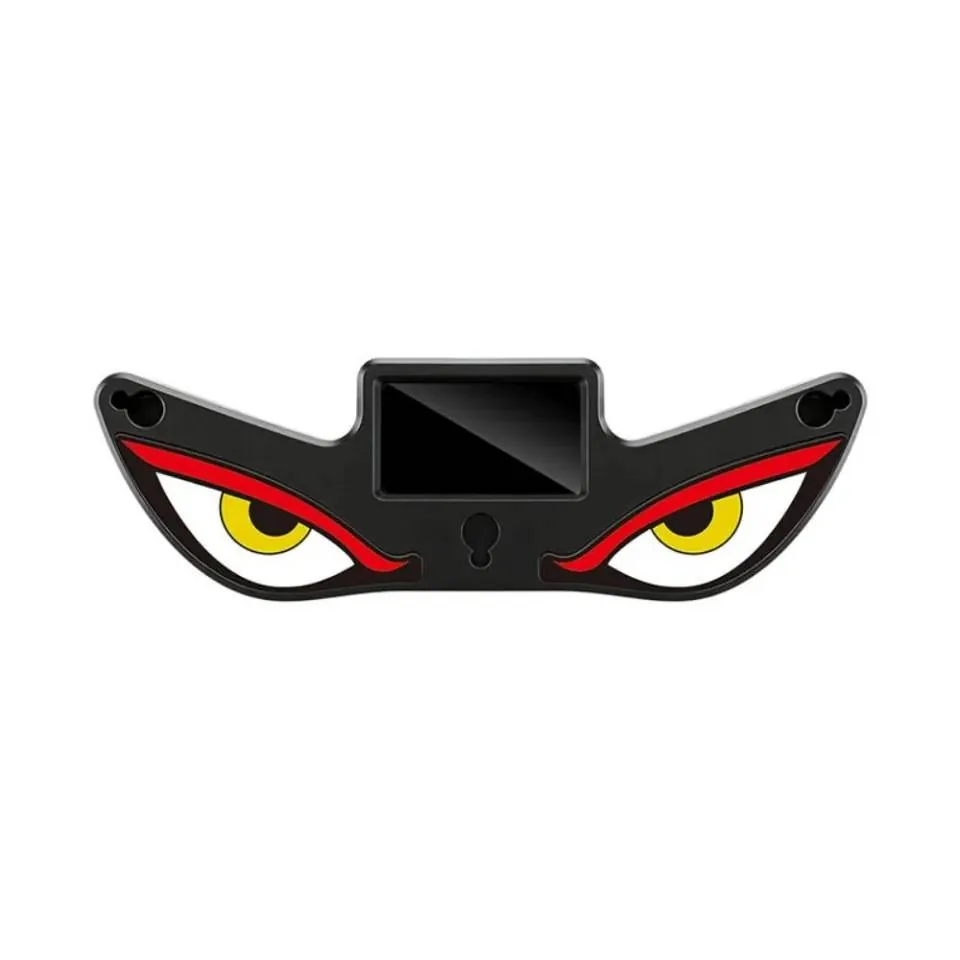LED Warning Light Safety Signal Lamp Demon Devil Eye with Solar Power