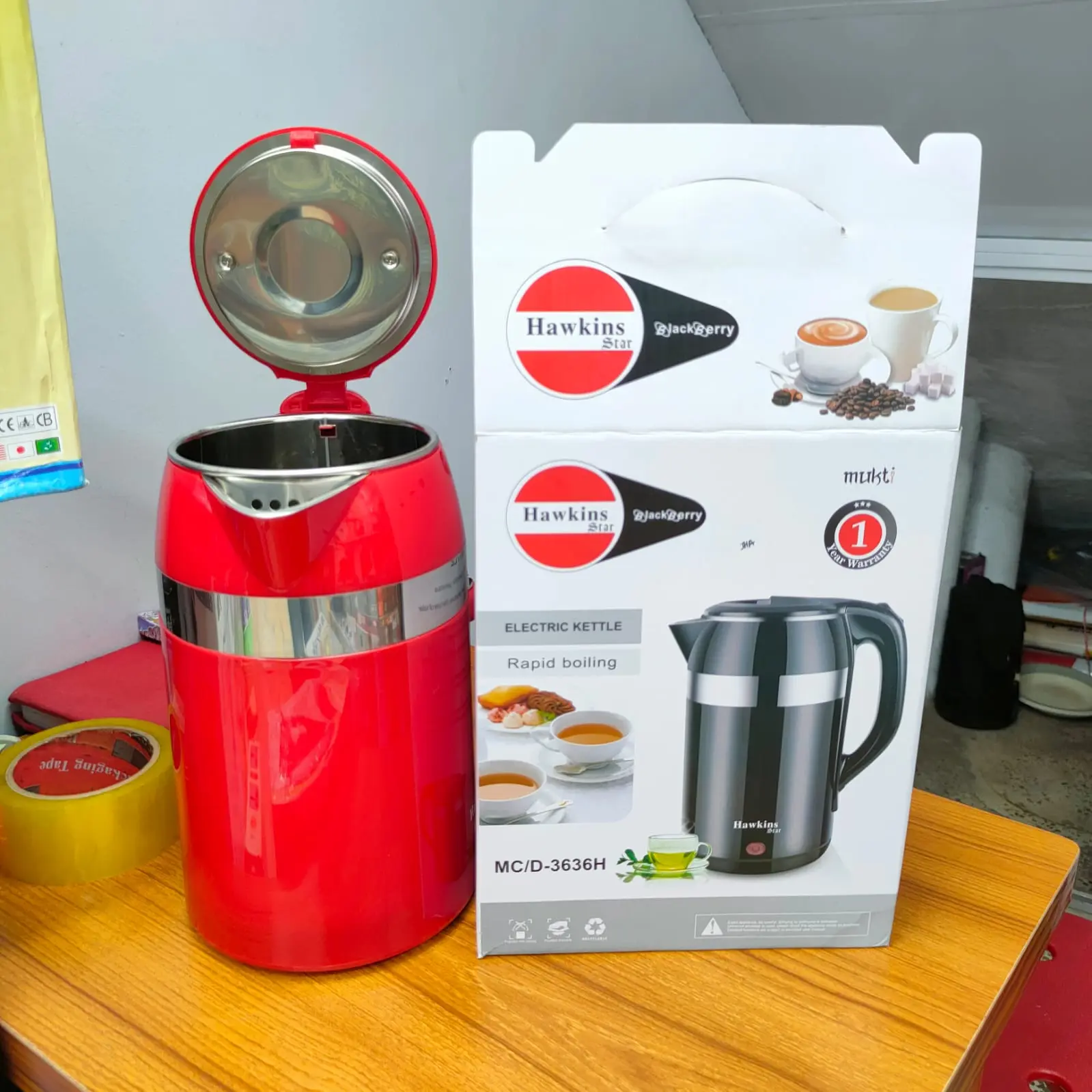 Prestige 2.5 Liter Electric Kettle MC/D- 3535