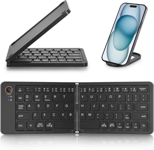 GearUP B023 Folding Pocket Bluetooth Keyboard