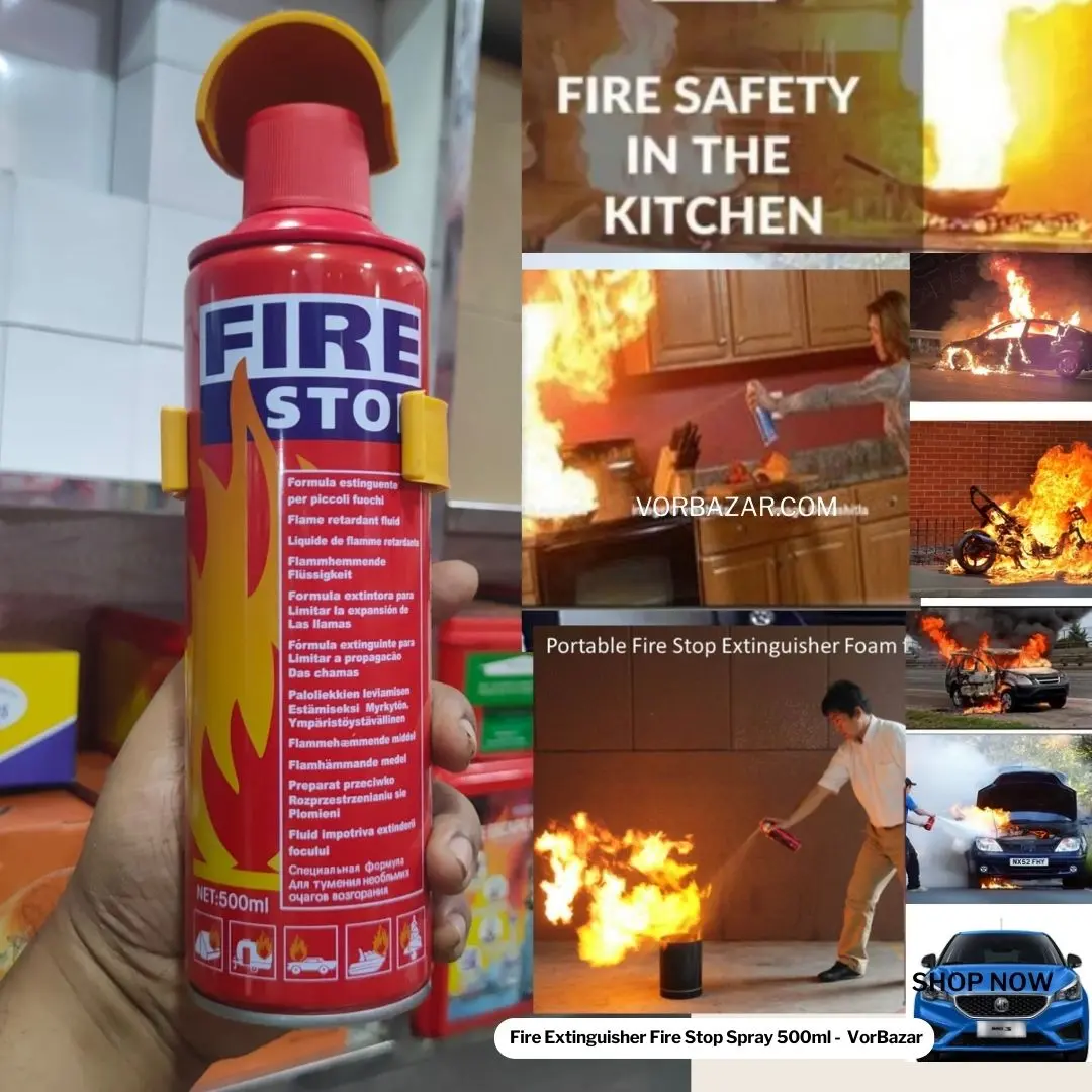 Extinguisher Fire Stop Spray, Fire Spray 500ml Price in Bangladesh